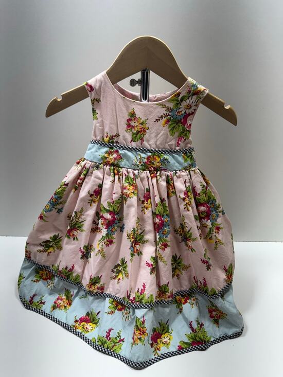 Laura Ashley London Other - Laura Ashley London Girls Dress Sz 12 Months Cottage Core Sleeveless Floral